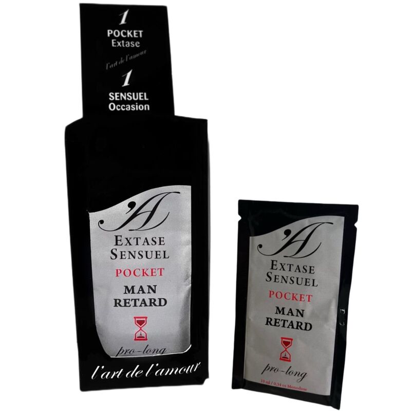 Extase Sensual Pocket забавящ гел за мъже 10 ml