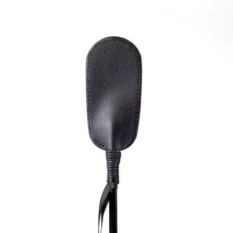 SECRET PLAY Black Whip, черен камшик за BDSM