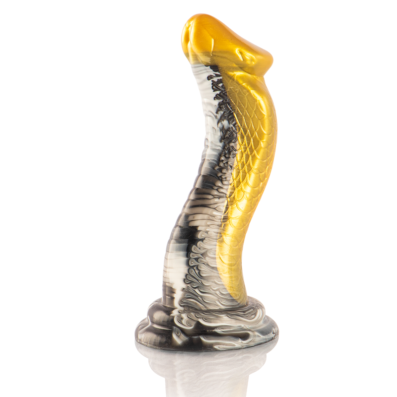 EPIC Drakon дилдо Yellow Cobra, жълто