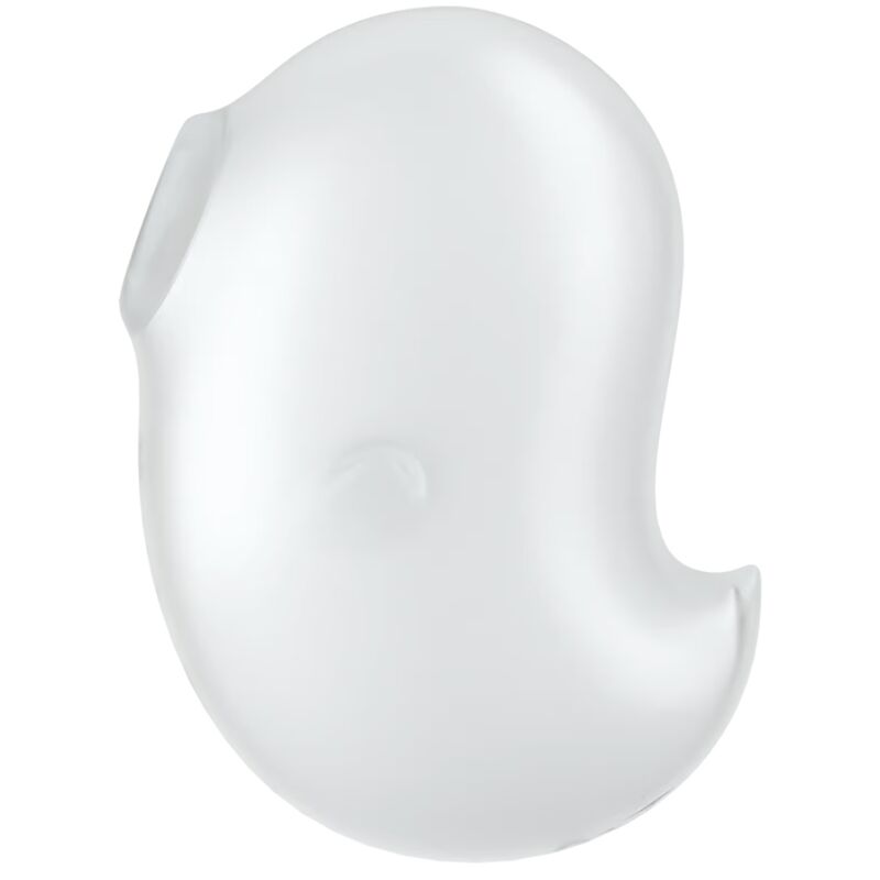 Вибратор за притискане Satisfyer Cutie Ghost, бял