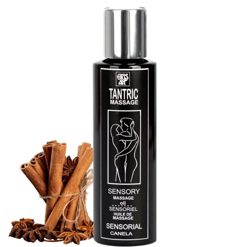Масажно олио EROS-ART с аромат на канела, 100 ml