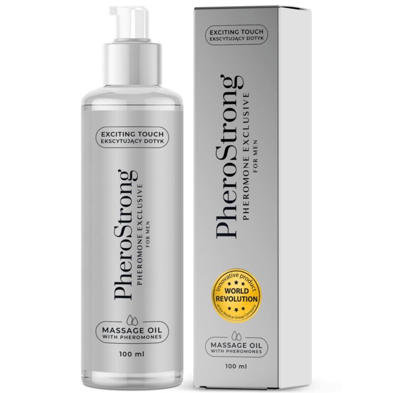 Масажно олио PheroStrong Exclusive за мъже, 100 ml