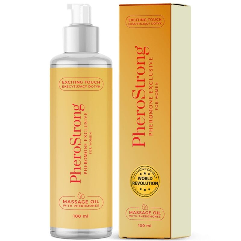 Масажно олио PheroStrong Exclusive за жени, 100 ml