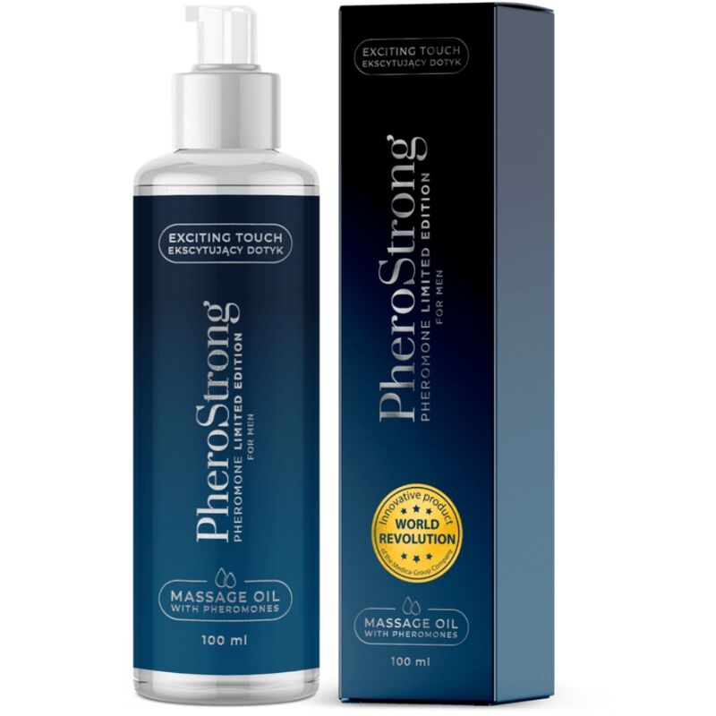 Масажно олио за мъже PheroStrong, лимитирана серия, 100 ml