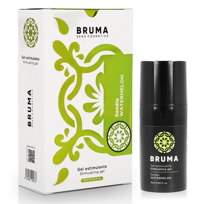 Стимулиращ гел балсам BRUMA с вкус на диня, 15 ml
