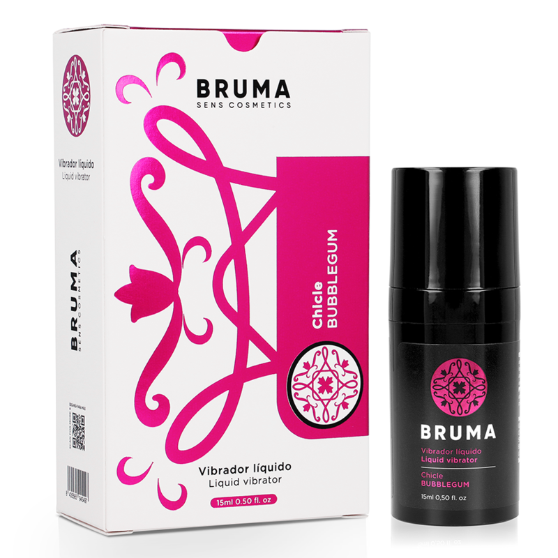 Течен вибратор гел с вкус на дъвка и лубрикиращ ефект BRUMA