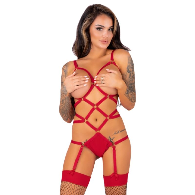 Комплект Livco Corsetti Thiara с боди и чорапи