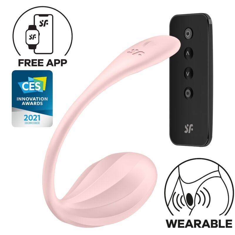 Вибратор за G точката Satisfyer Ribbed Petal, розов