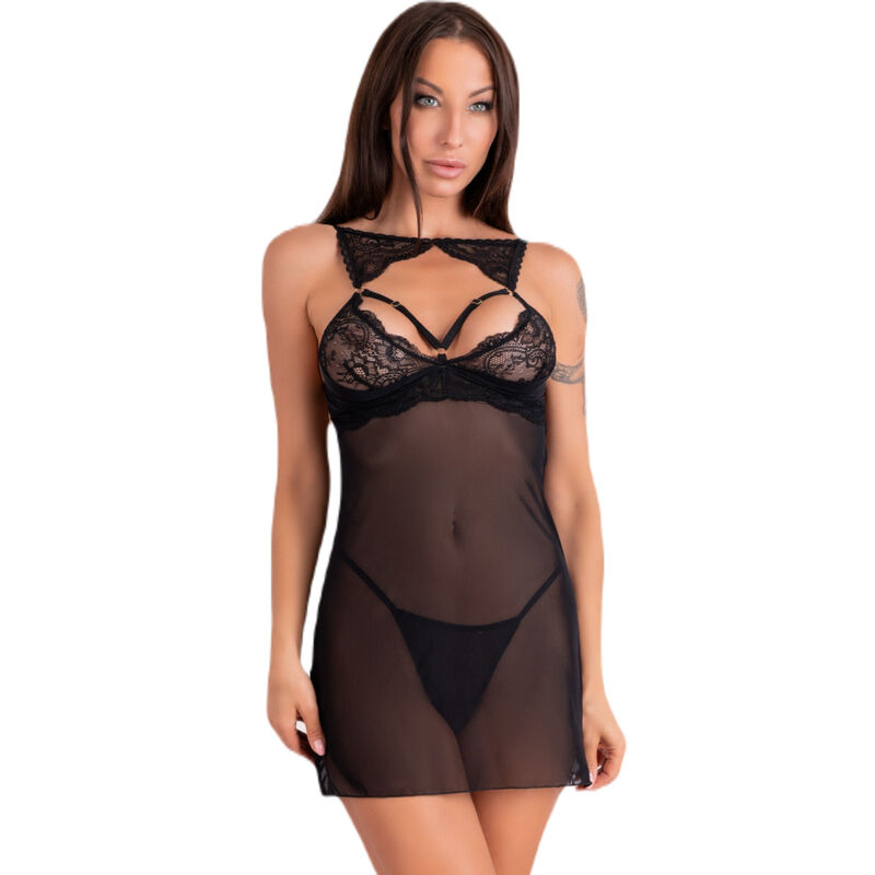 Комплект бельо Livco Corsetti Krolina с неглиже и прашки