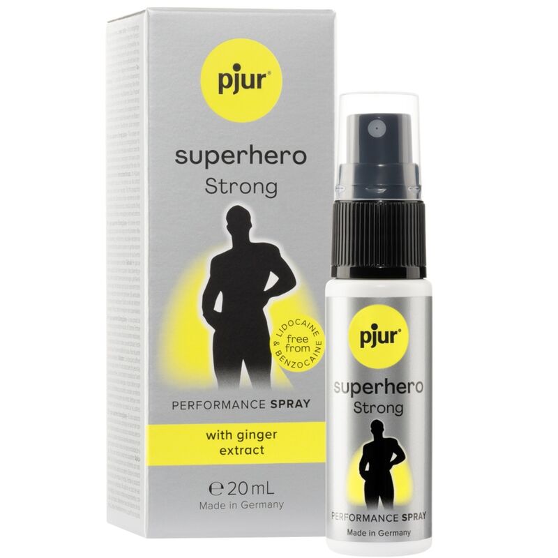 PJUR Superhero Strong забавящ спрей, 20 ml
