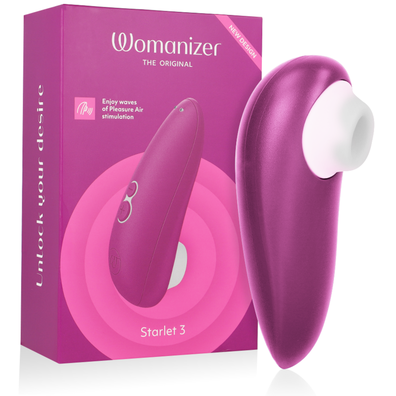 Клиторален стимулатор Womanizer Starlet 3, виолетов