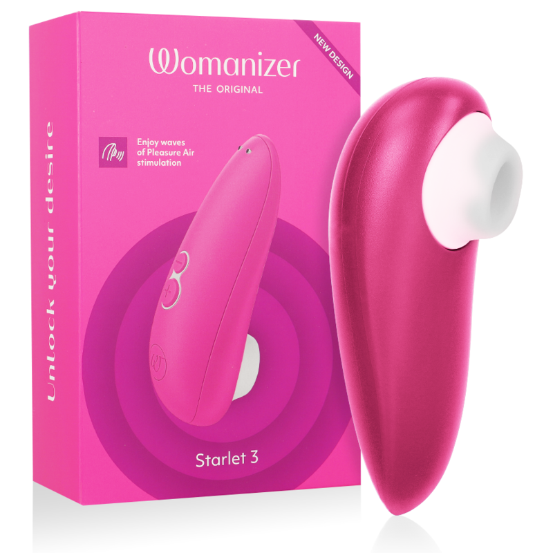 Клиторен стимулатор Womanizer Starlet 3, розов