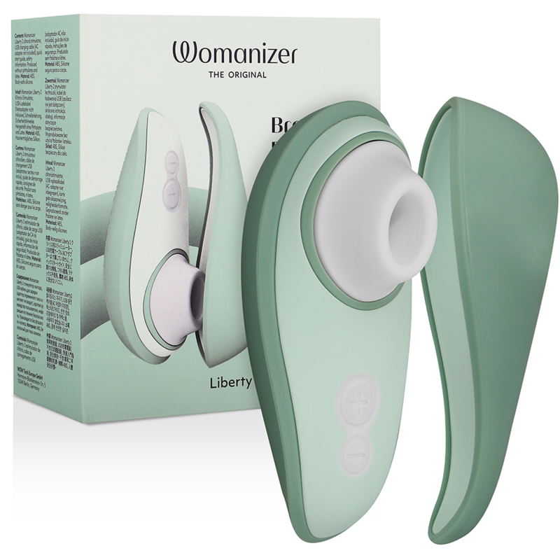 Womanizer Liberty 2 Клиторален Стимулатор Със Смукане, Светлозелен