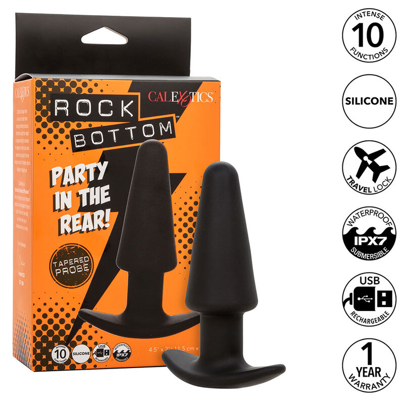 CalExotics Rock Bottom Tapered Analplug