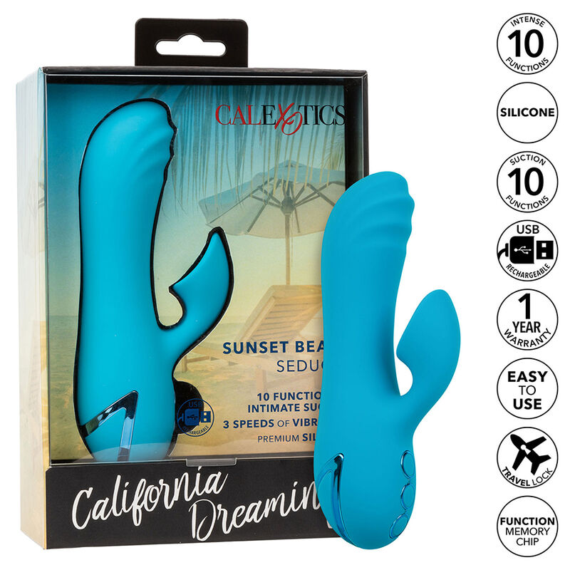 CalExotics Sunset Beach Seducer вибратор с въздушни вълни