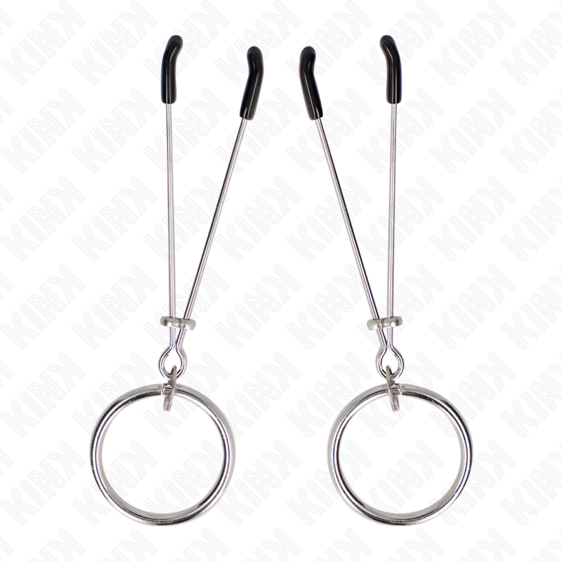 Щипки за зърна KINK с O ринг, 7 cm