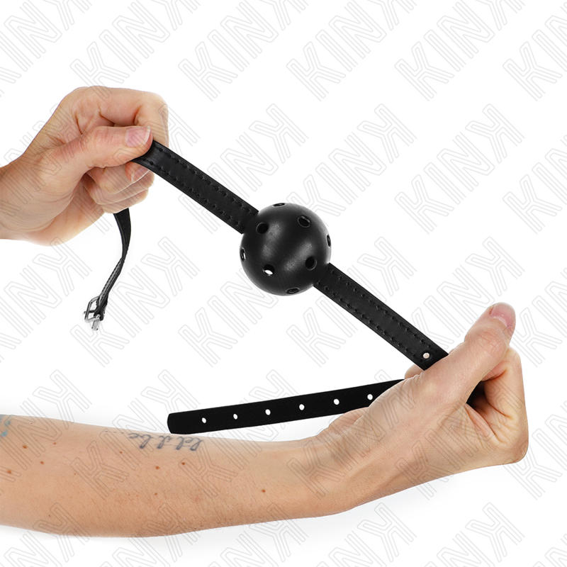 KINK Simplicity топка със отвор за дишане, черна, 4,5 cm