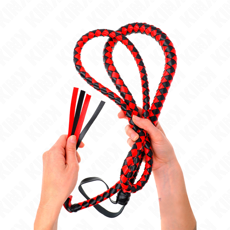 Камшик KINK Red Long Snake Whip, 210 см