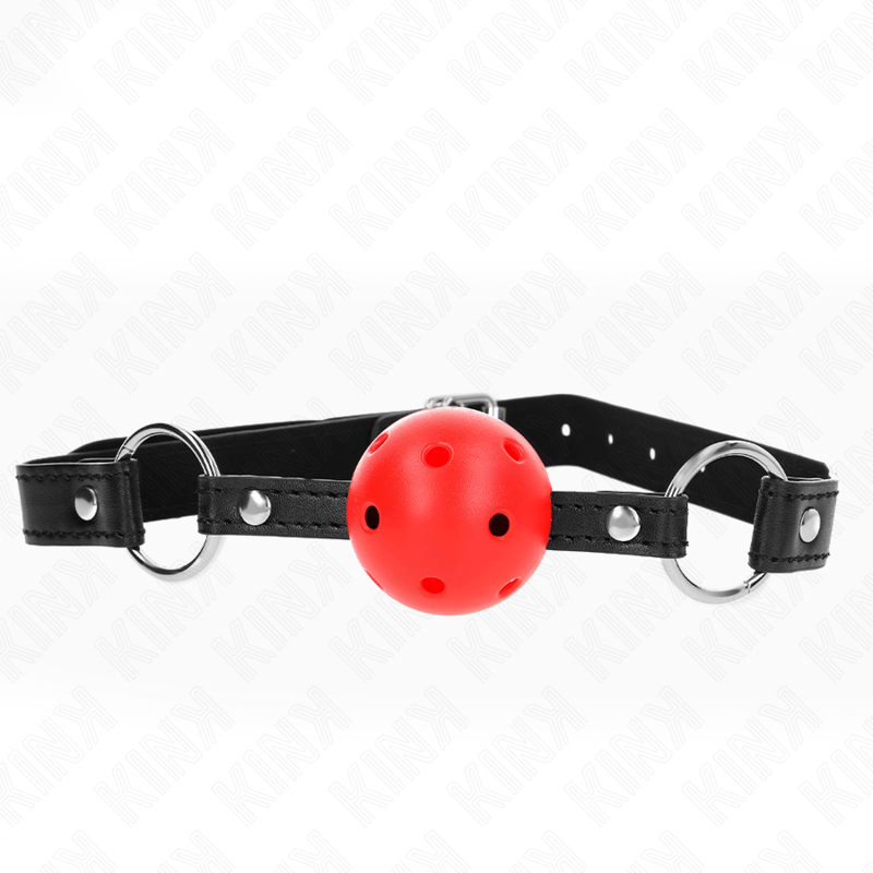 KINK червен гег с куха топка, 4,5 см