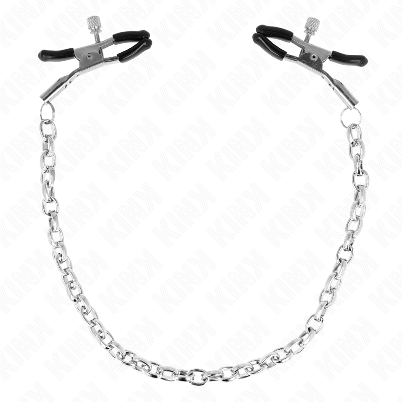 Щипки за зърна KINK с дебела верига, 30 cm