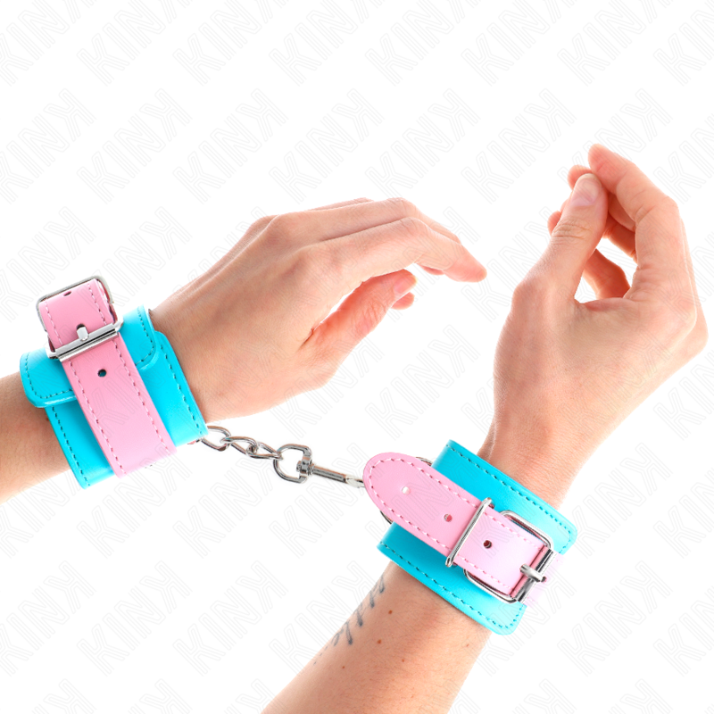 KINK Cute белезници за китки, сини и розови, регулируеми
