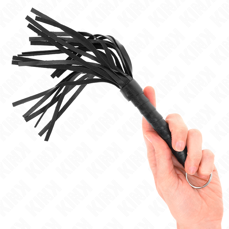 Мини камшик KINK Simple, 28 cm, черен