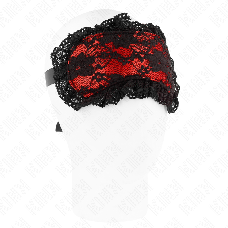 Маска за очи KINK Masked Allure Model 3 от дантела, 22,5 × 11 cm