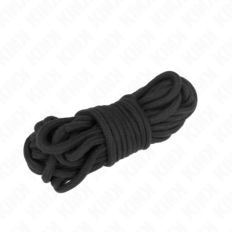 Памажно въже за бондаж KINK ROPE ARTS, 5 m, черно