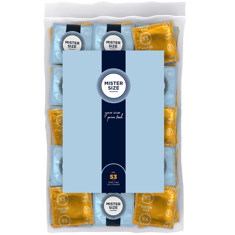 Презервативи MISTER SIZE M, 53 mm, 100 броя