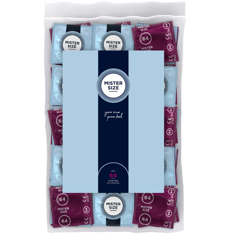 Презервативи MISTER SIZE XXL, 64 mm, 100 броя
