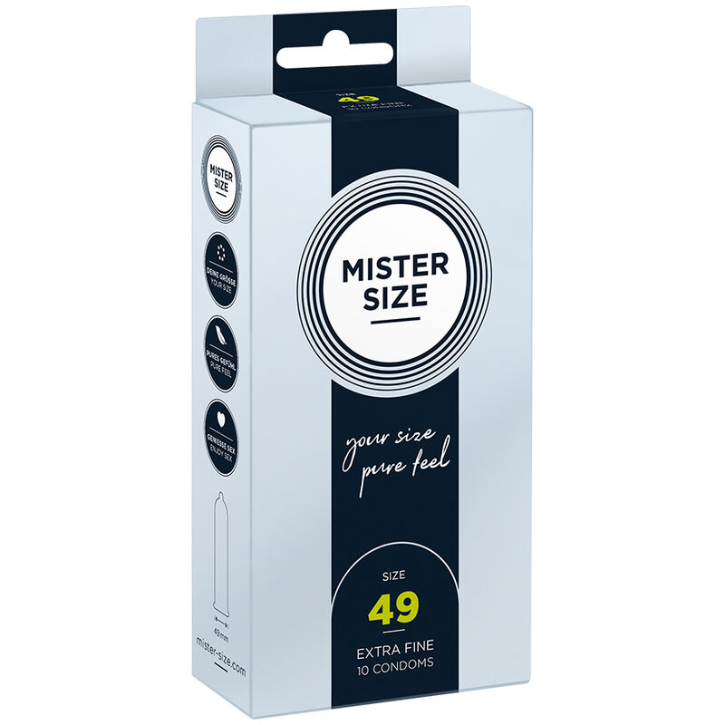 Презервативи MISTER SIZE S, 49 mm, 10 броя