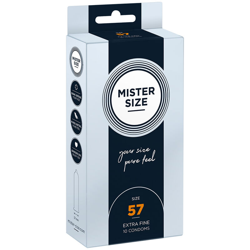 Презервативи MISTER SIZE L, 57 mm, 10 броя