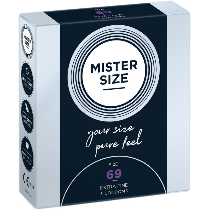 Презервативи MISTER SIZE XXXL, 69 мм, 3 броя