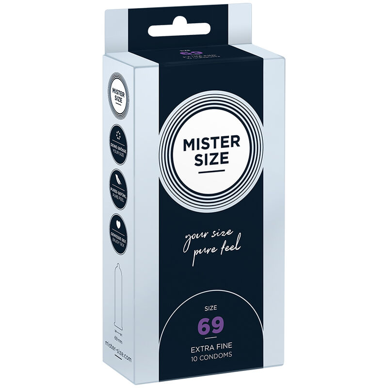 Презервативи MISTER SIZE XXXL, 69 mm, 10 броя