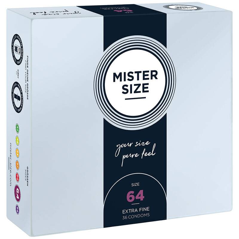 Презервативи MISTER SIZE XXL, 64 mm, 36 броя