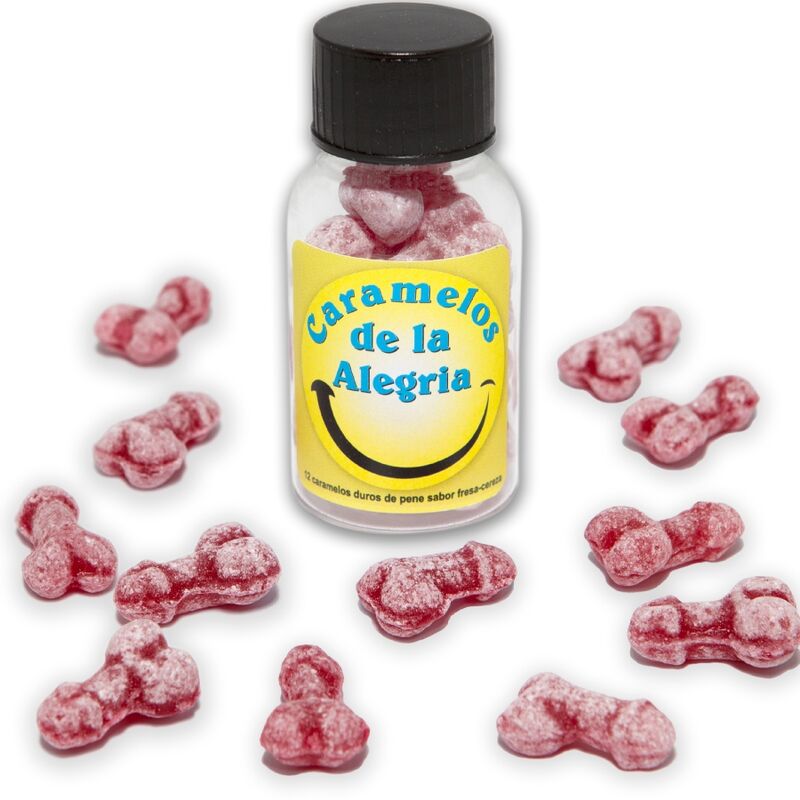 Бонбони Diablo Picante Joy във формата на пенис, 12 броя