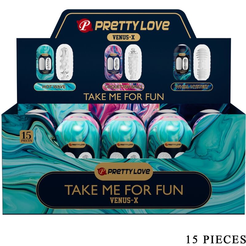 Мастурбатор Pretty Love Venus X 15 с три тунела