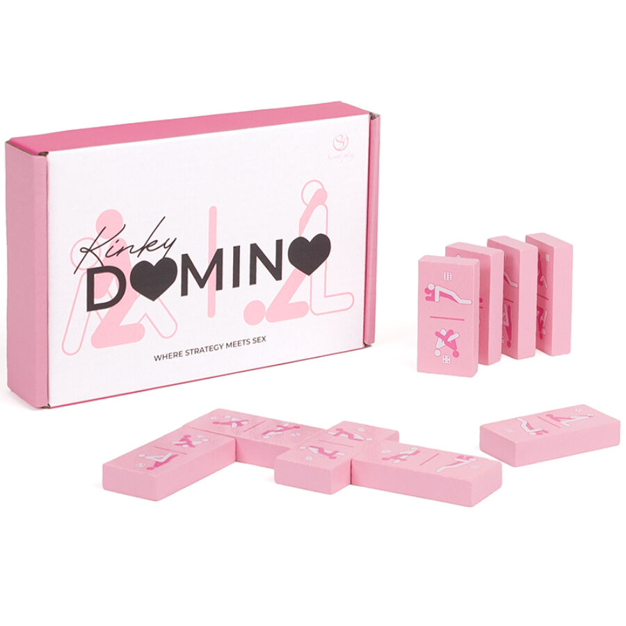 Secretplay Kinky Domino: еротична настолна игра от дърво