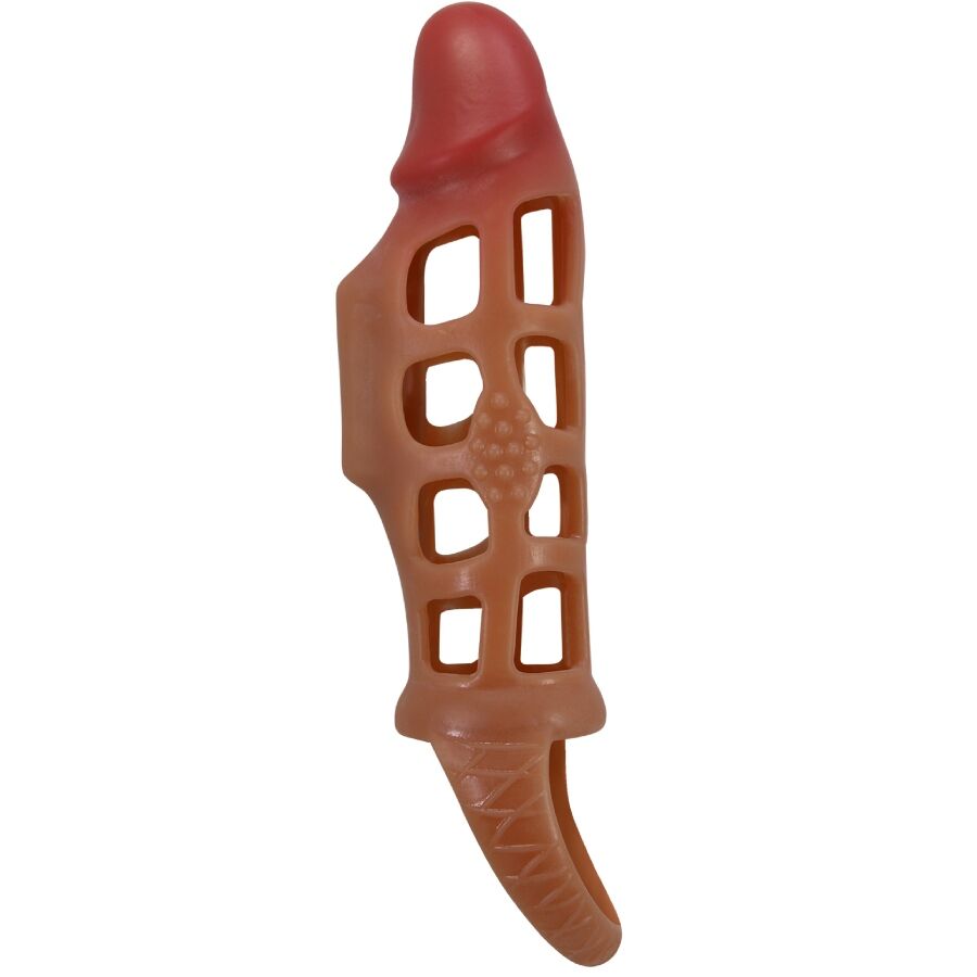Удължител за пенис Pretty Love Preston с вибрация, 18 cm