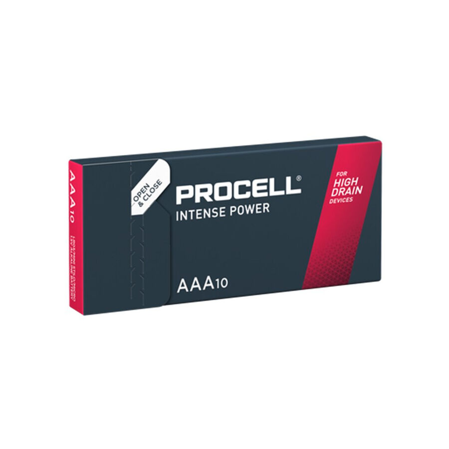 Алкални батерии PROCELL Intense Power AAA, 10 броя