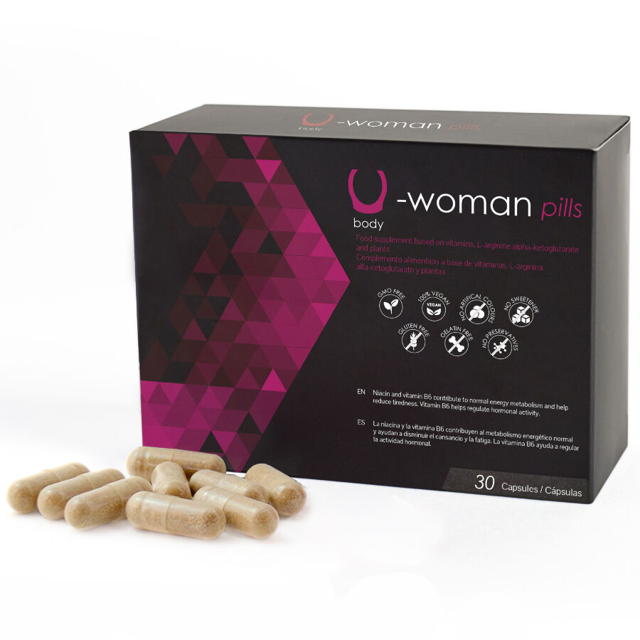 500COSMETICS U Woman хранителна добавка, 30 капсули