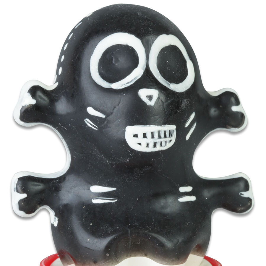 CONDOMERIE Skull Black Model 1, ръчно рисуван еротичен подарък