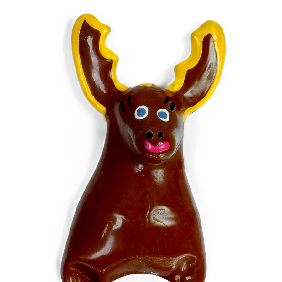 CONDOMERIE Stag XL, ръчно рисуван декоративен презерватив