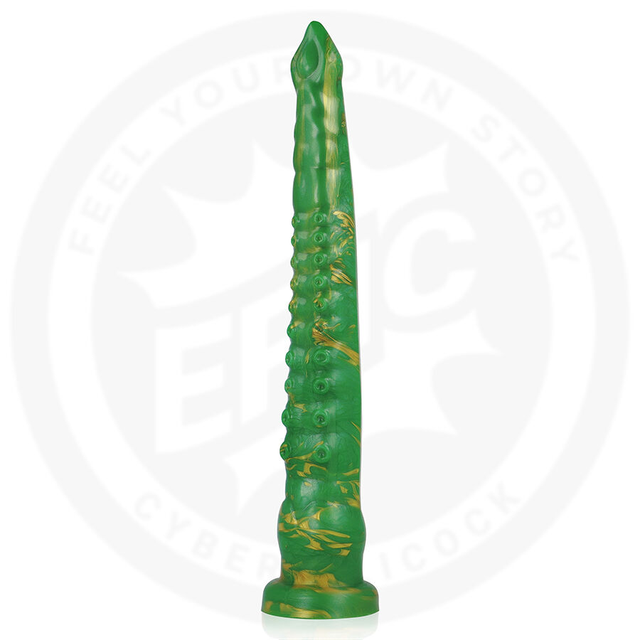 Дилдо EPIC Hylos Green Flash, зелено