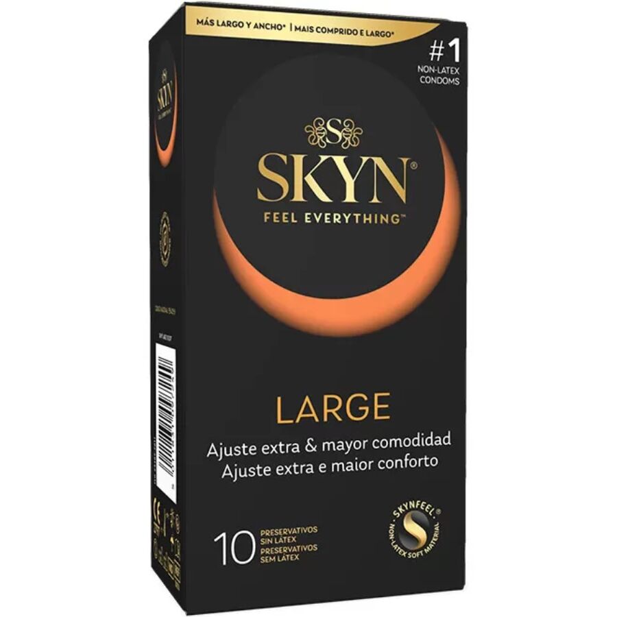 Презервативи SKYN Large без латекс, 10 броя