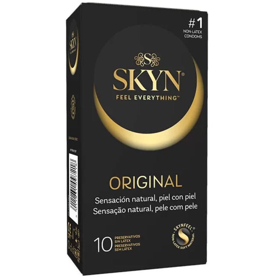 SKYN Original безлатексови презервативи с лубрикант, 10 броя