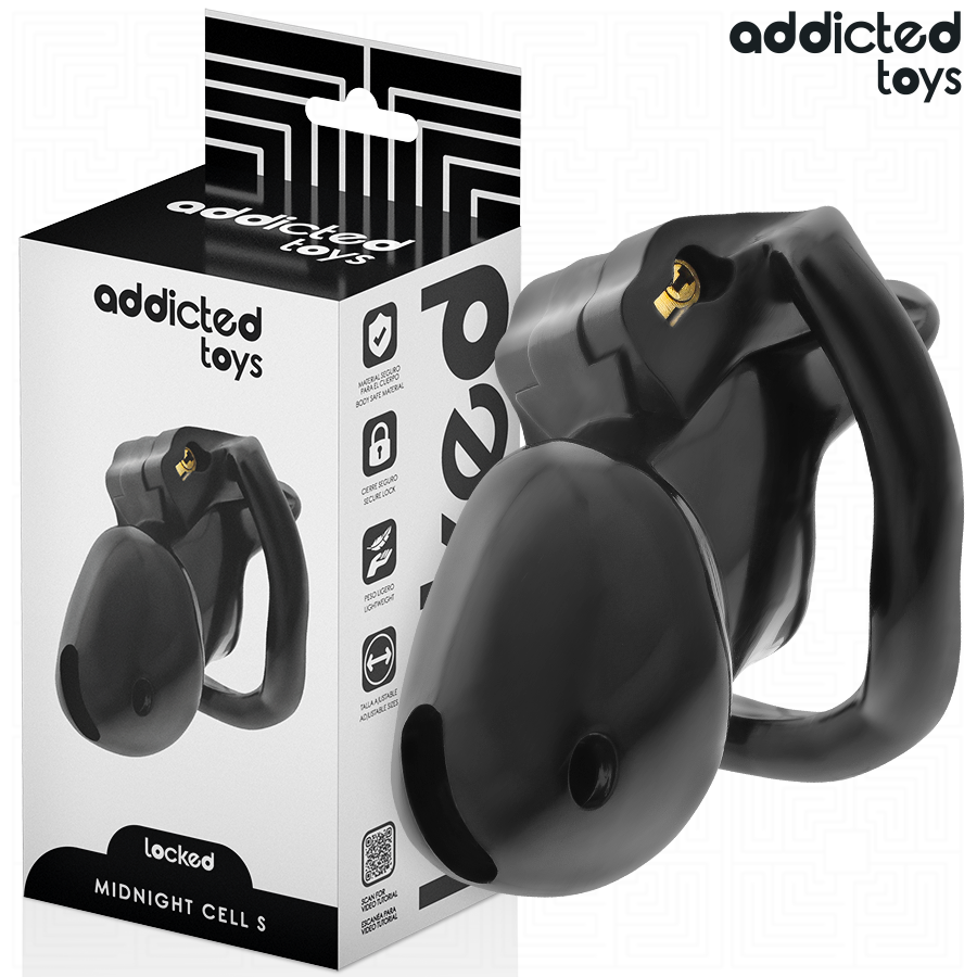 ADDICTED TOYS LOCKED Mindnight Cell клетка за пенис, размер S
