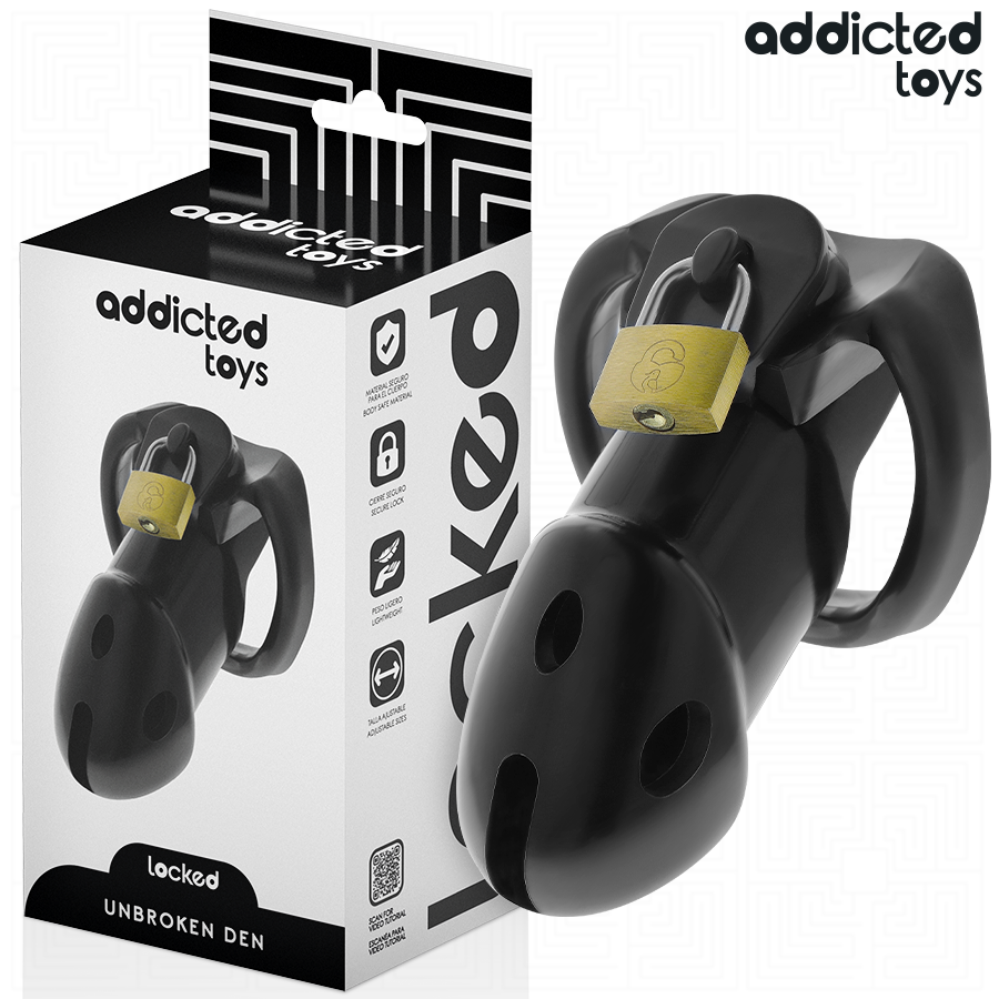 Клетка за пенис ADDICTED TOYS LOCKED Unbroken, 9,8 cm