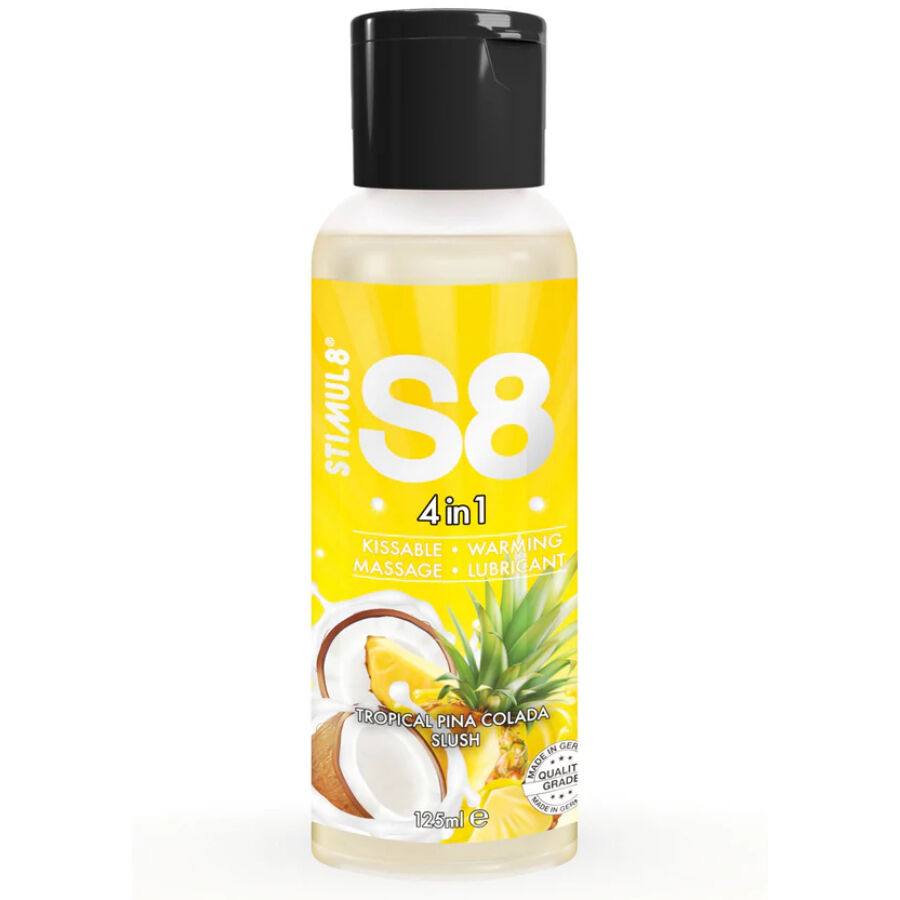 Лубрикант STIMUL8 S8 с вкус на пина колада, 125 ml