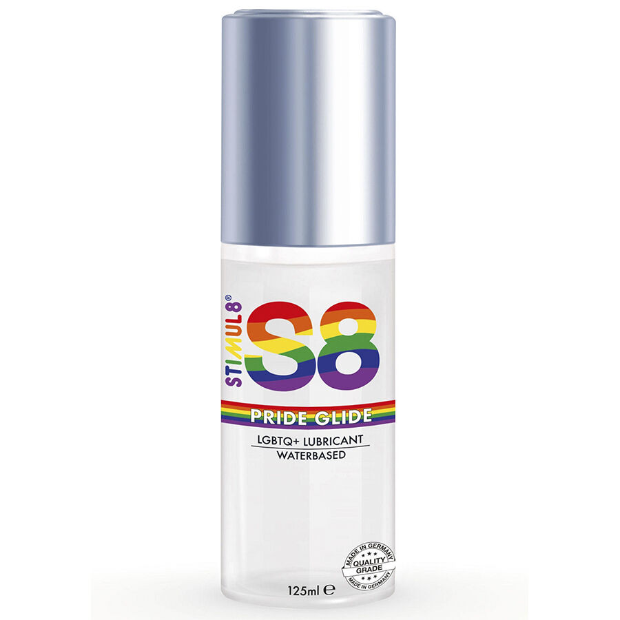 STIMUL8 S8 Glide Pride лубрикант на водна основа, 125 ml
